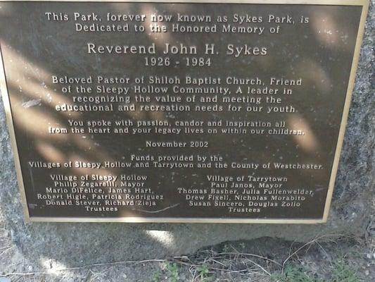 Reverend Sykes Park