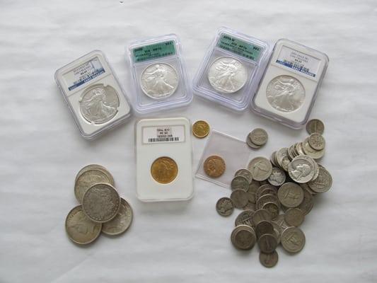 PAYING THE MOST FOR YOUR GOLD AND SILVER COINS/JEWELRY