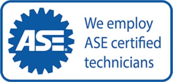 ASE certified technicians