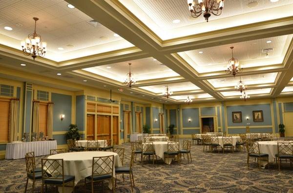 Grand Ballroom with Dance Floor and Stage