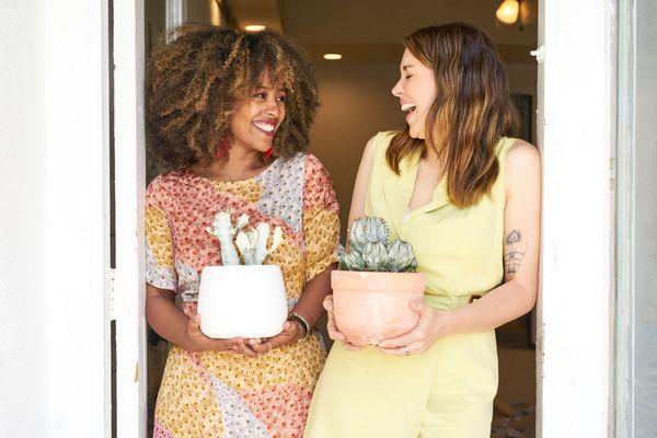 Co-Founders of Akalu Marquis: Lele Akalu and Elle Marquis