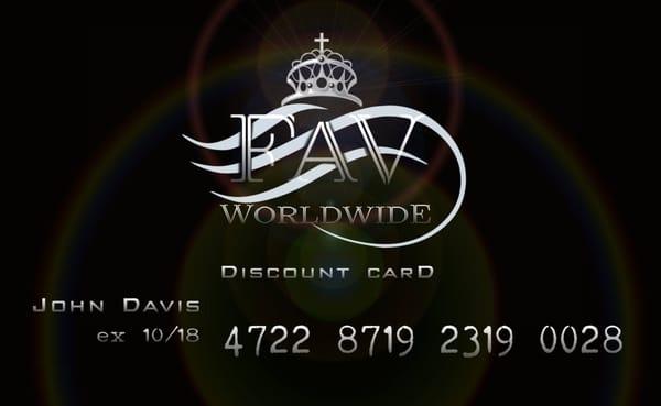FAV Worldwide Discount Card