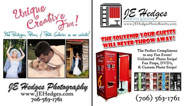 JE Hedges Photography & Photo Booths