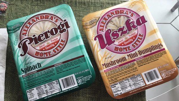 Their Freezer case also had maybe 8 other varieties of locally-made Alexandra's foods.