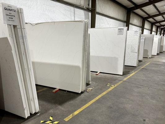 Quartz slabs