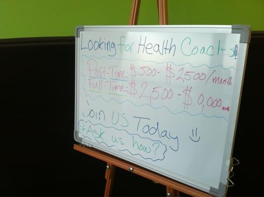 Become a health coach today!!!