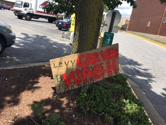 Look for these signs to find the car wash, if you dare.