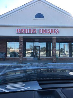 Store front, facing Van Dyke. In the Shelby Square complex.