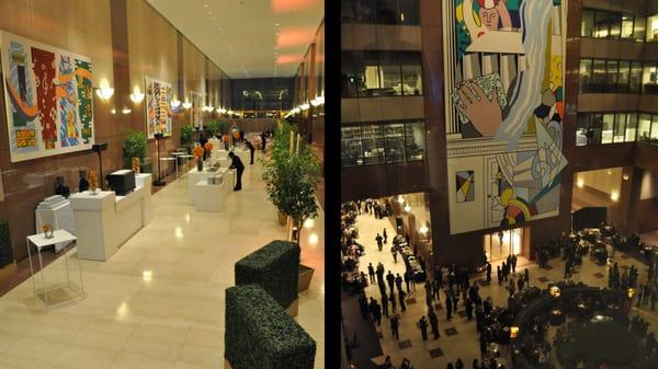 Our North Lobby & Atrium spaces are available for Exhibit areas, breaks, & receptions.