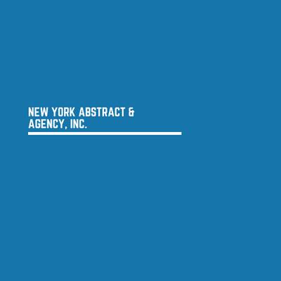 New York Abstract & Agency