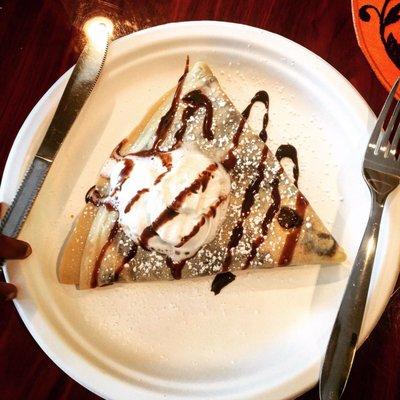 Chocolate crepes kid size