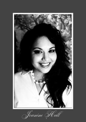 Jeanine hall spray tan technician,hair stylist,& make-up artist.