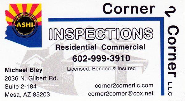 Inspections with you in mind