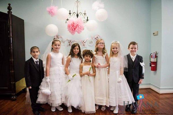 Communion outfits and accessories