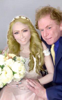 My beautiful wife Kristine Biales and I Robert Biales