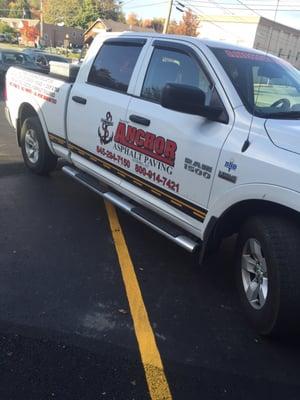 When you own a business and advertise on the side of your vehicle, it's not a great thing to double park in your village. Lame.