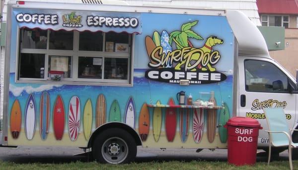 Mobile espresso truck