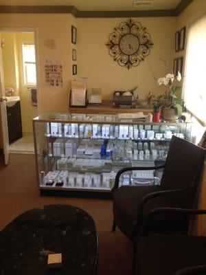 The BDR products they used. I bought a few boxes after my facial!