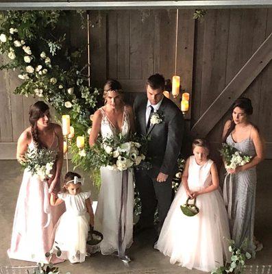 Post wedding alter pic