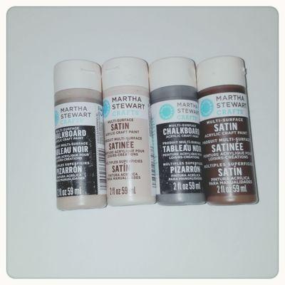 Martha Stewart craft paints