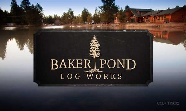 Home in the back drop is our Log Cabin we built 16 years ago