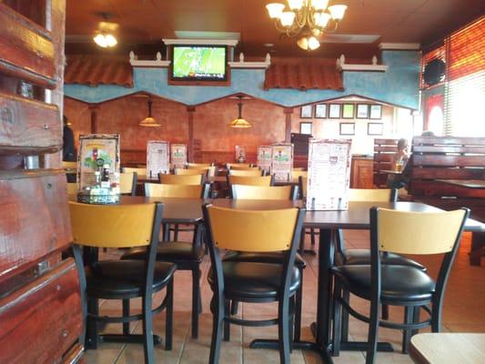 Shot from the booth right after lunch