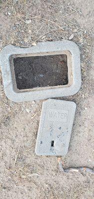 You cannot even read the meter