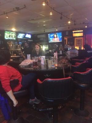 This bartender is rude unless your a "regular"