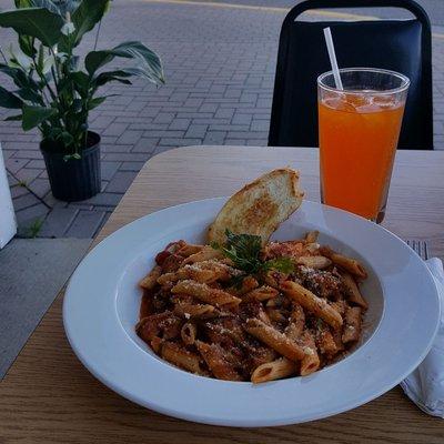 Dinner special, Chicken Pasta