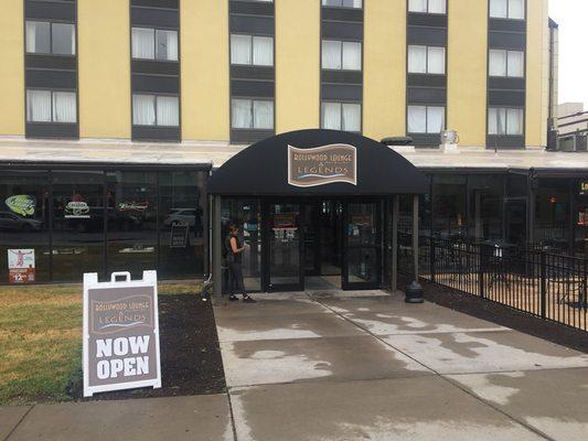 Entrance of Bollywood lounge