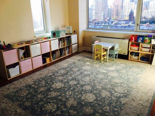 Tons of natual sunlight