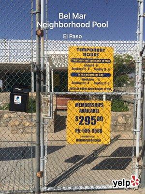 Bel Mar Neighborhood Pool