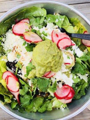 My delicious shrimp bowl