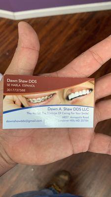 Shaw Dawn DDS Dr