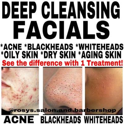 Deep Pore Cleansing Facial