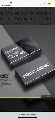 Camilo’s Roofing