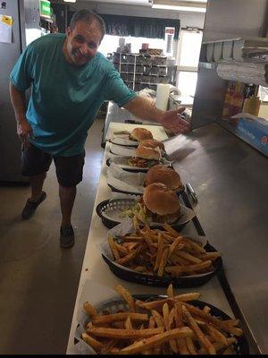 Chicken Bacon Ranch Sandwiches on Bakery Rolls!