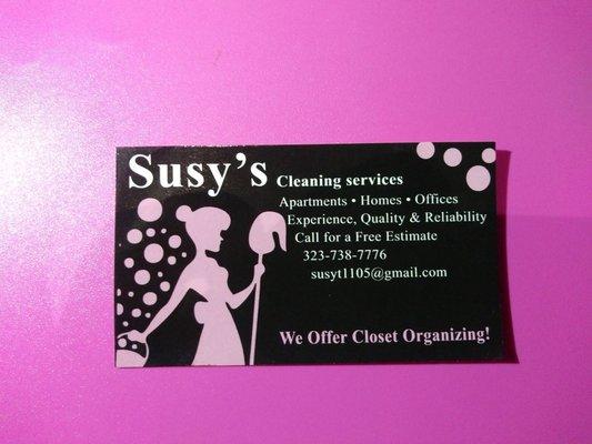 Susy's Cleaning Services