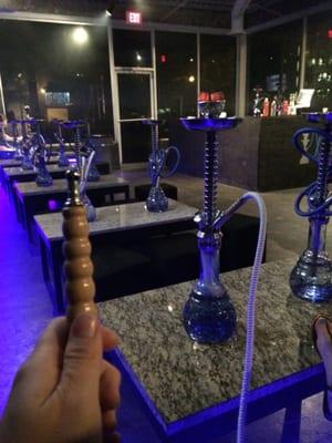 Great hookah and atmosphere!
