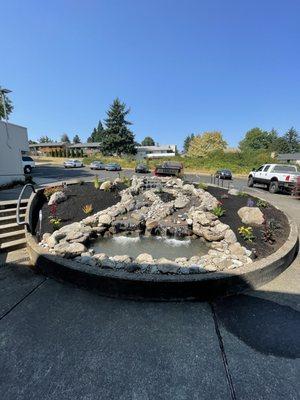 Big boy waterfalls and koi ponds