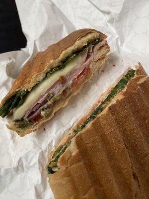 Ham and Avocado Sandwich