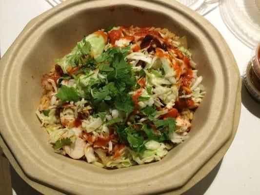 Week 1 - Korean BBQ chicken bowl