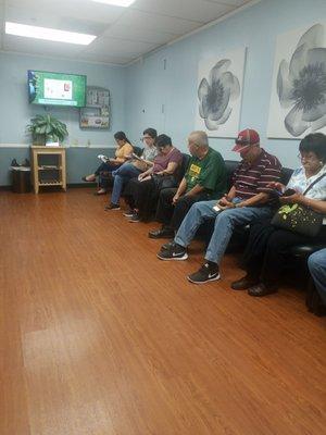 Always waiting long time.