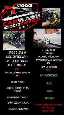 Stocks Carwash Mobile Detailing