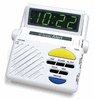 Sonic Boom Alarm Clock with Vibrator--This will get you out of bed.