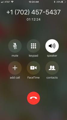 Left on hold for over an hour