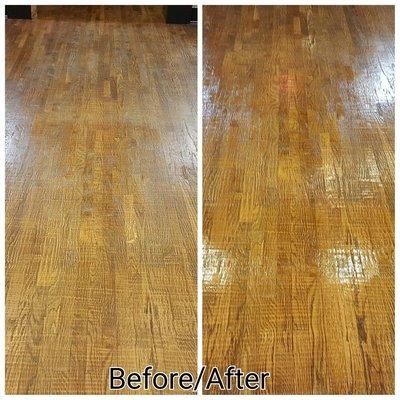 We could make you're floor clean enough to eat off!!!!!