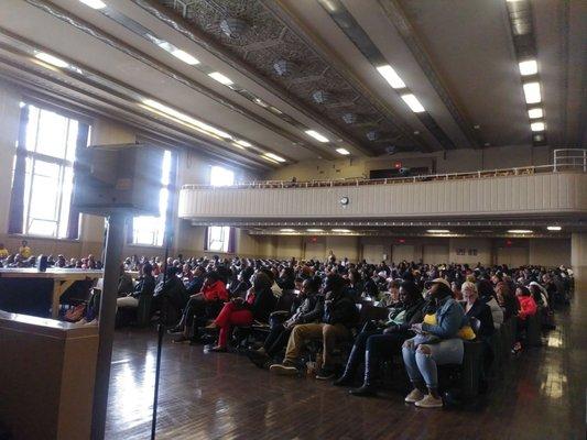 NACA partnered with the fine people at Dobbins to help hist the NACA workshop for 1st time home buyers and the turn out was fantastic. 300+!