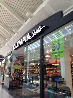 Marlborough Olympia Sports -- Solomon Pond Mall : 601 Donald Lynch Boulevard, Marlborough Storefront