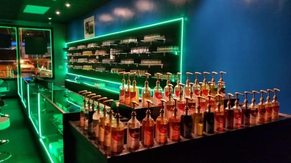 Premium Juices and our Juice Bar for our Home Brew E-Liquids.